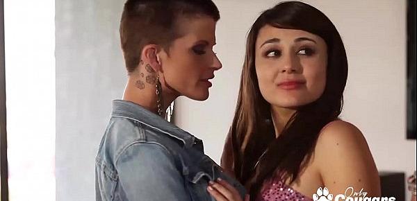  MILFs Sinn Sage and Tanya Tate Have Some Wild Lesbian Sex